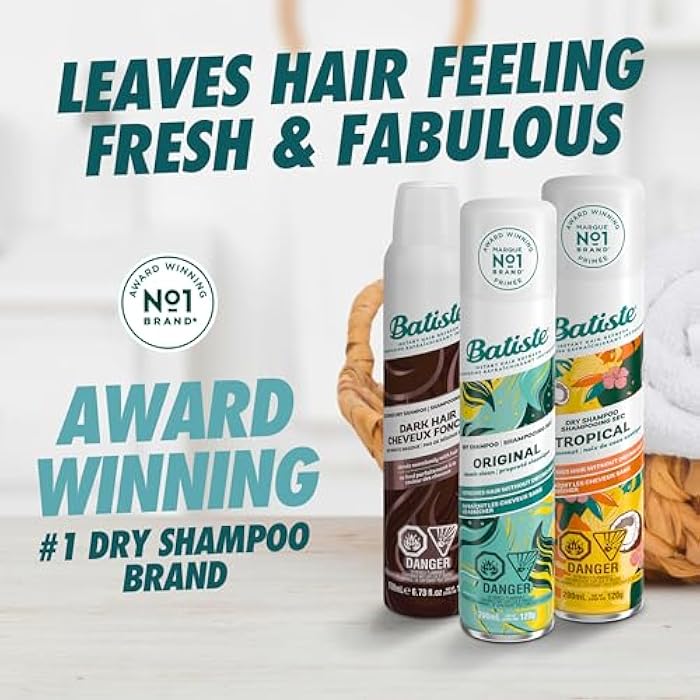 Batiste Dry Shampoo, Cherry, 200 ml - Image 2